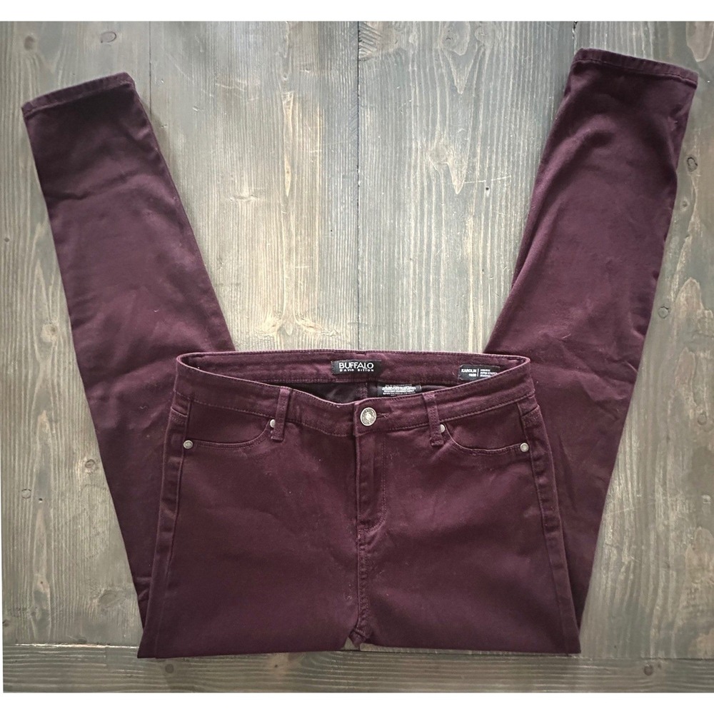Buffalo David Bitton Mid Rise Skinny Corduroy Stretch Jeans Women's Size 10/30